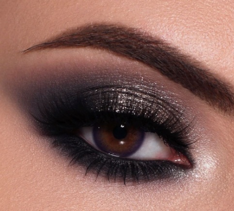 Smoky eyes (œil charbonneux)